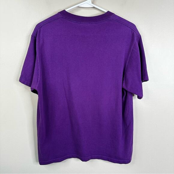 Vintage Palm Springs T-Shirt Size M Purple Coyote Desert Graphic Short Sleeve - Picture 7 of 10
